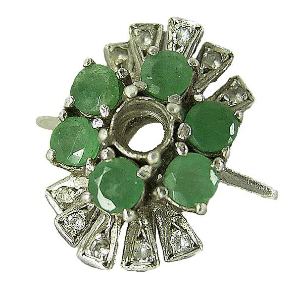 Ring has lost an emerald