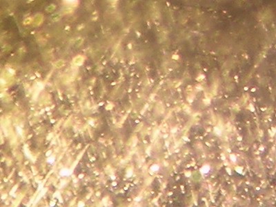 Detail of Iolite seen from the back