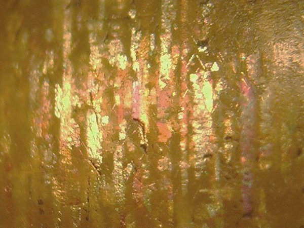 Inclusions in sunstone